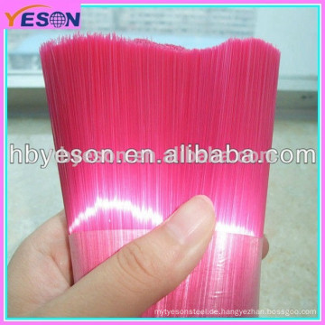 Pet polyester / pp / pvc filament / faser / borste